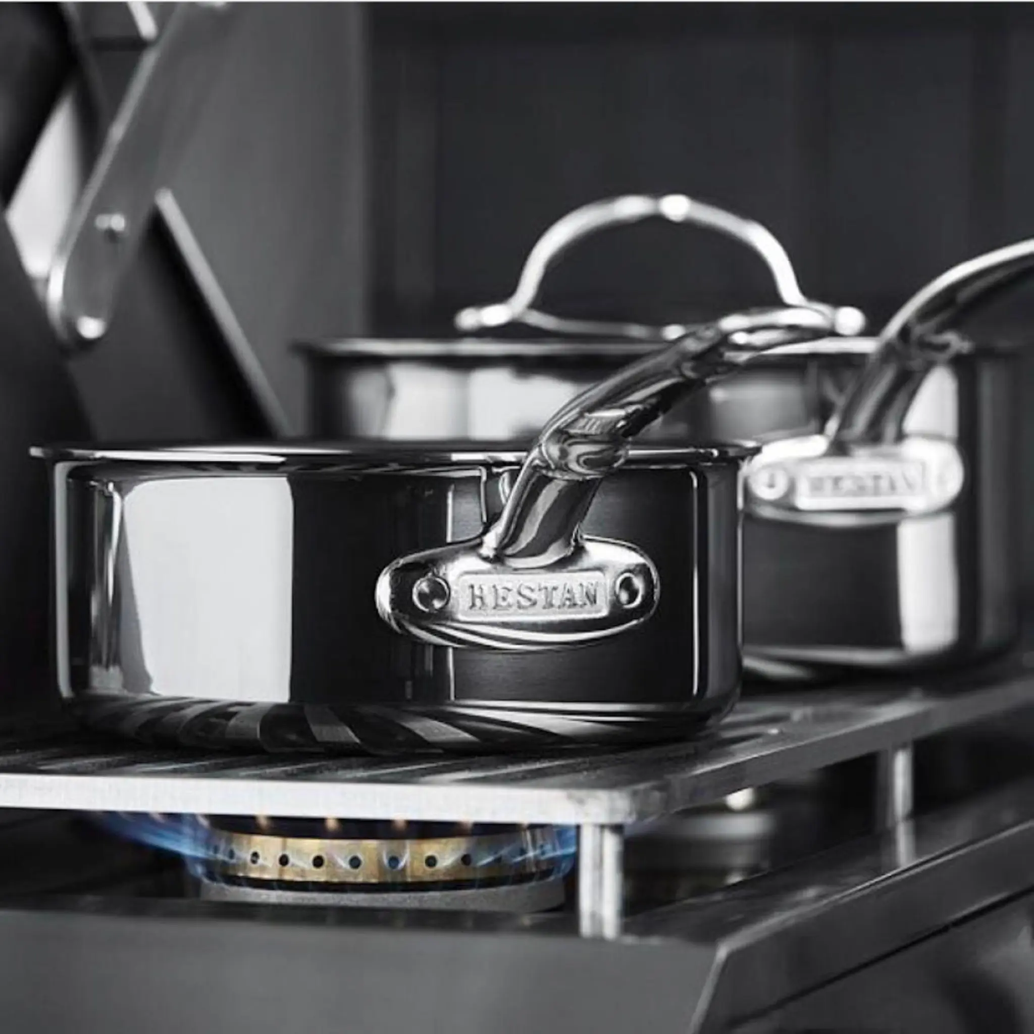 Hestan Nanobond Kastrull med lock 1,9 L Stål