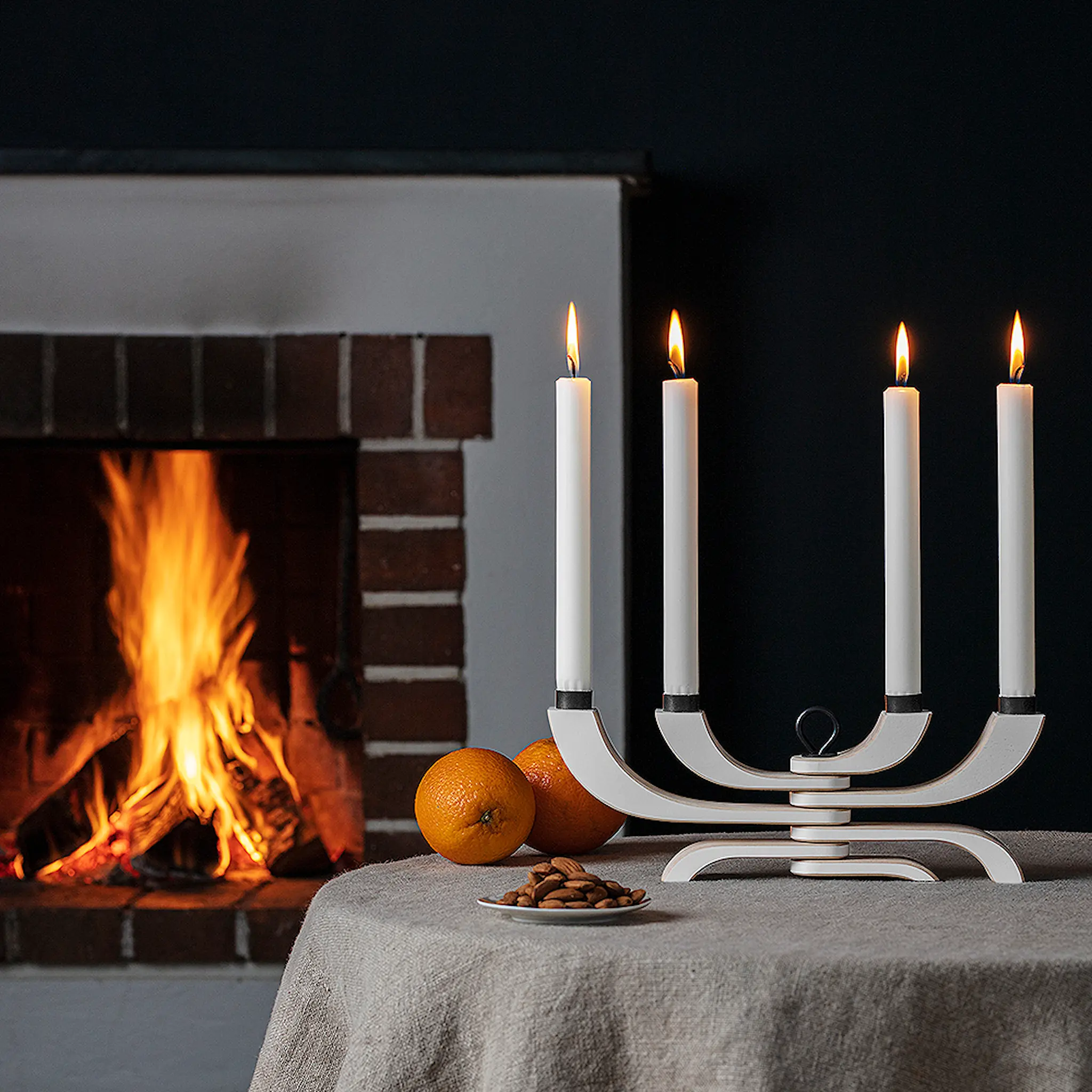 Design House Stockholm Nordic Light Ljusstake 4-armad Vit