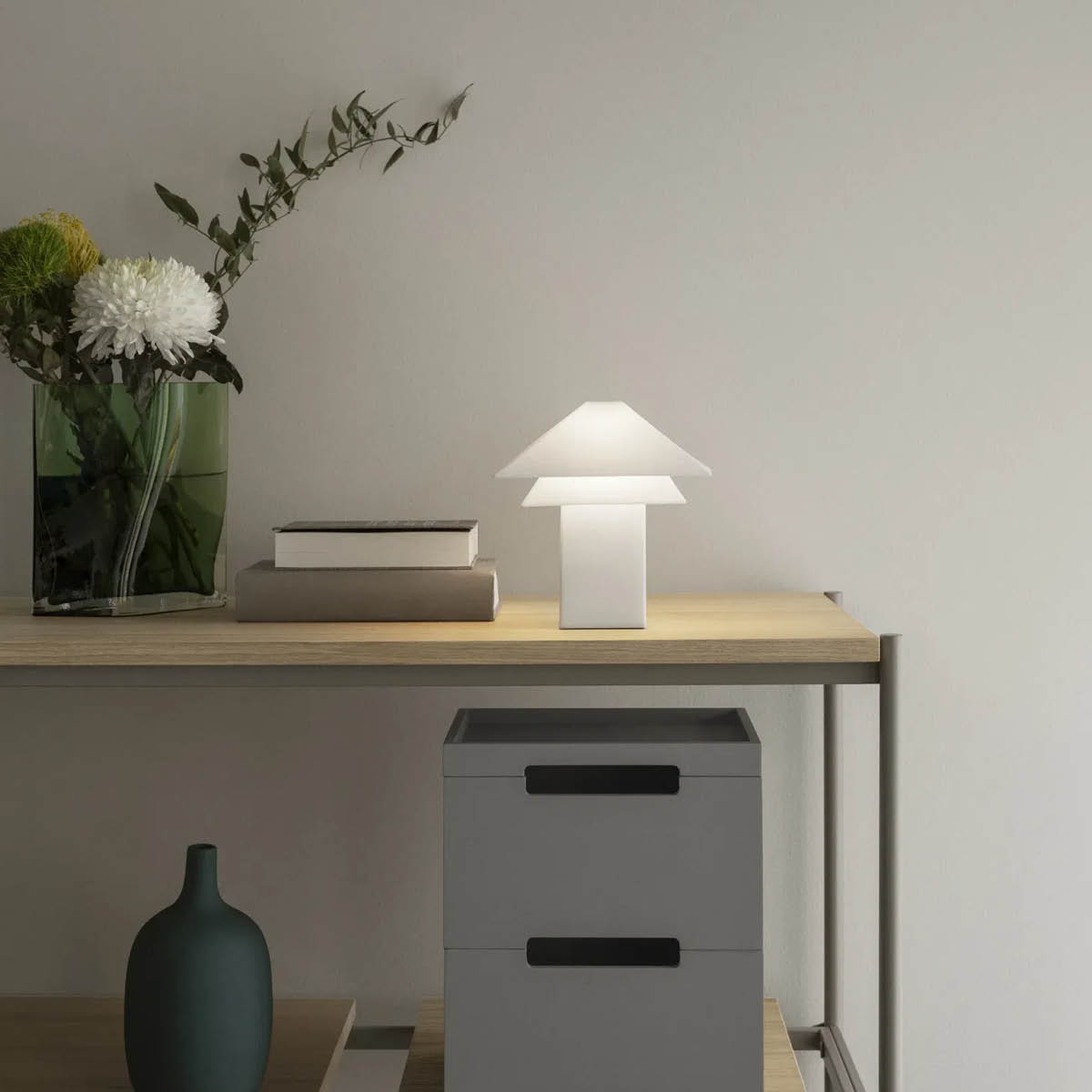 Blomus Duasis vas S 21x18x10 cm grön