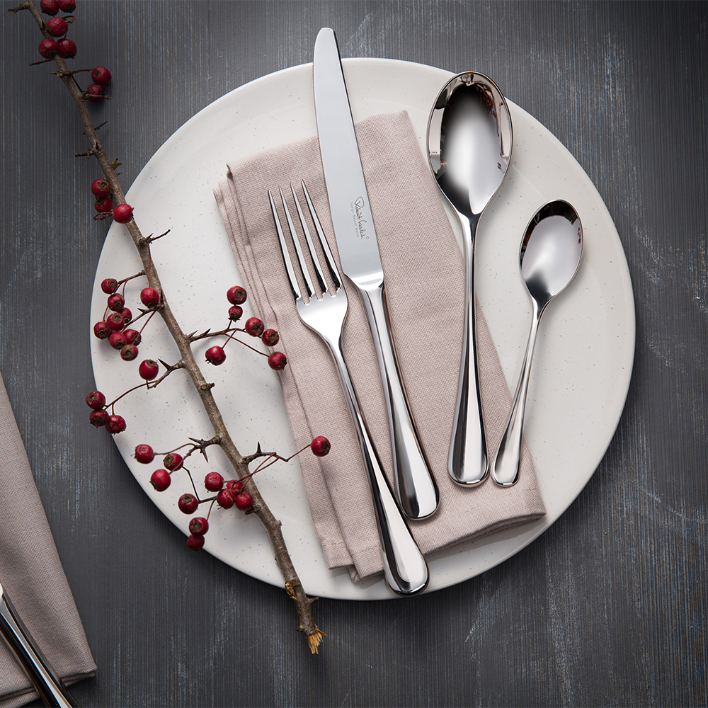 Robert Welch Radford Bright bestikksett 24 deler blank