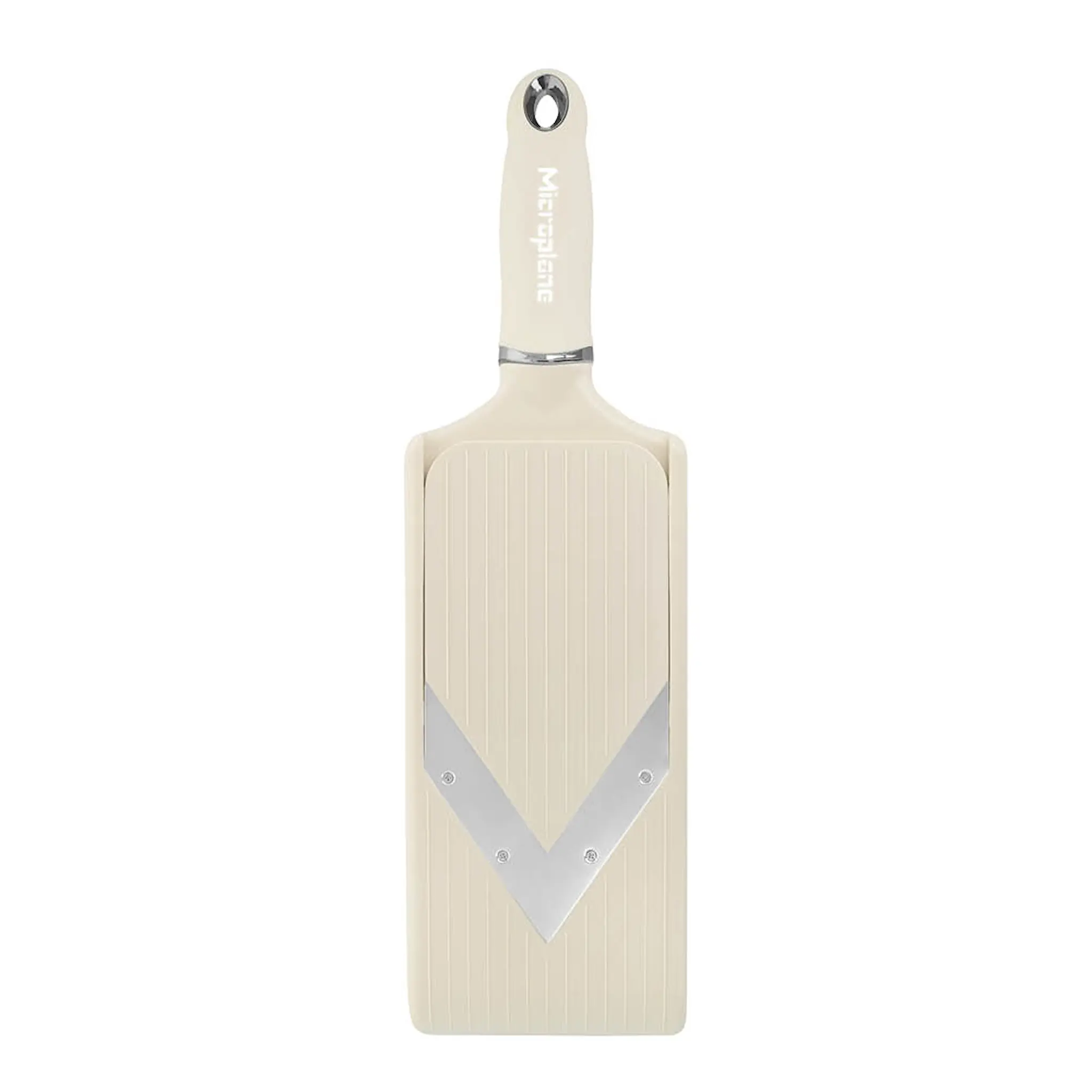 Microplane V-blade mandolin PureCut justerbar cashmere beige