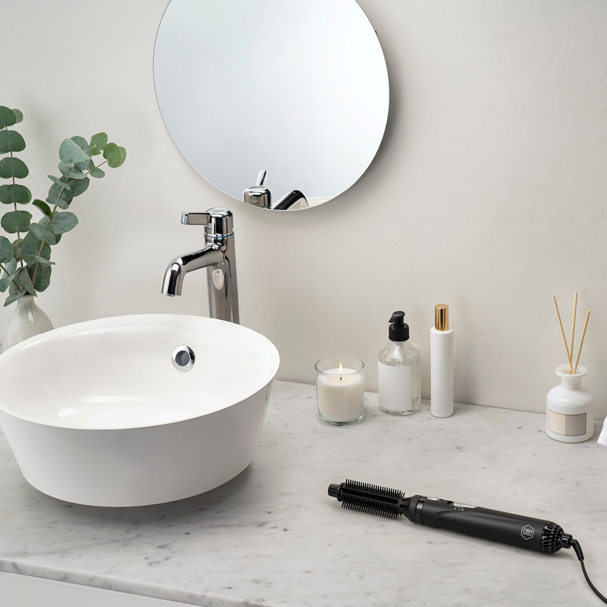 OBH Nordica Artist Air varmluftsborste 3541 svart