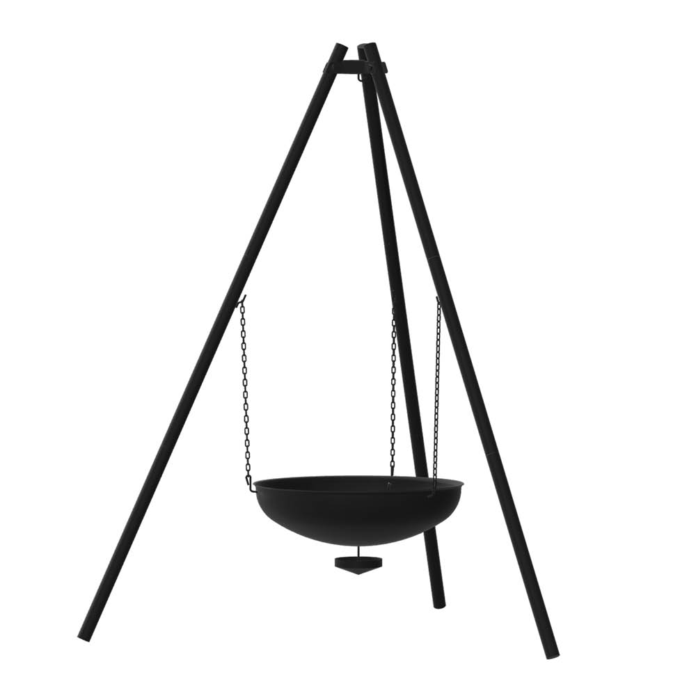 Espegard Lun 60 bålpanna 160 cm svart