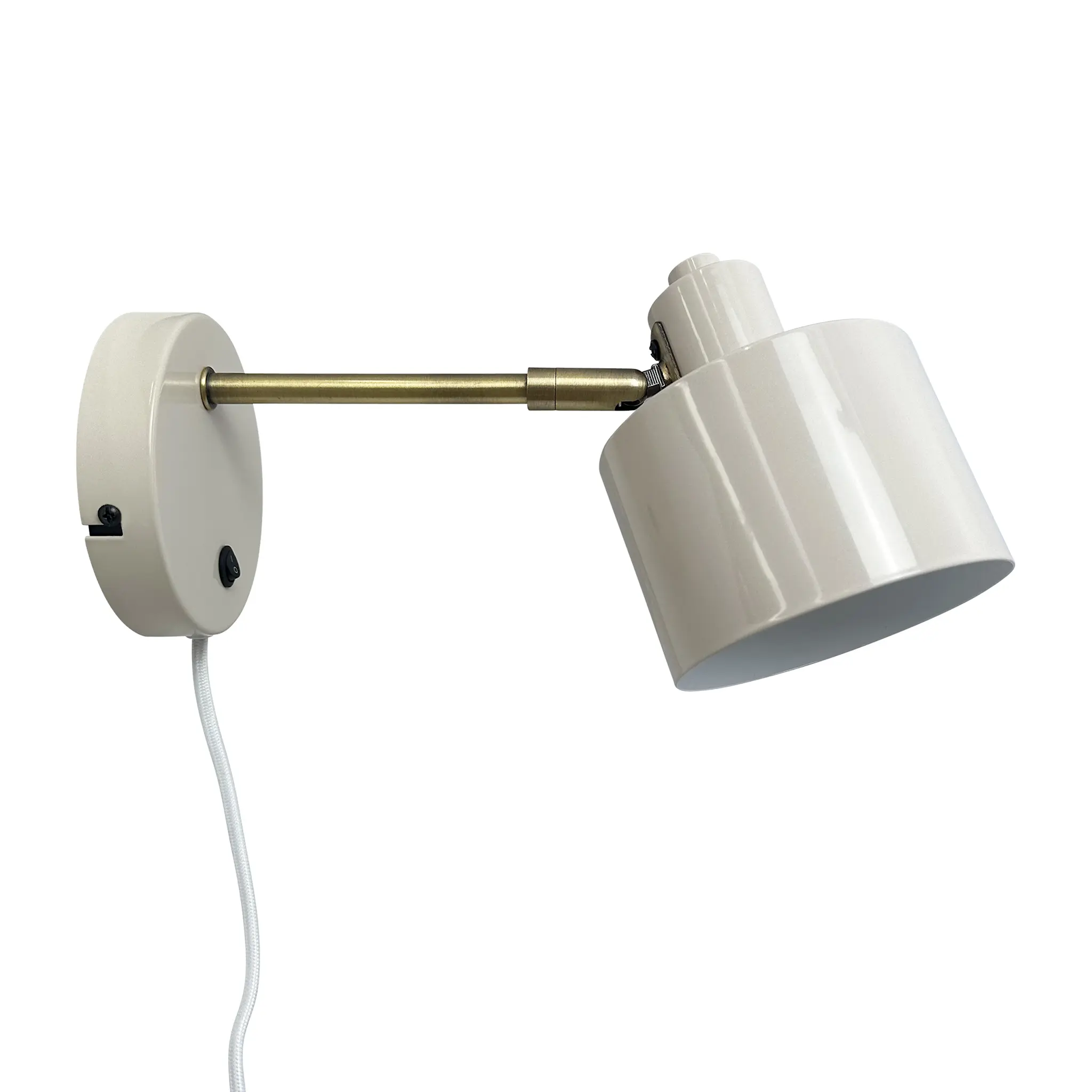 Dyberg Larsen Ocean Seinävalaisin 11,5 cm Beige/Messinki