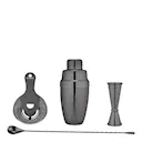 Mixologist barset med 4 delar gunmetal
