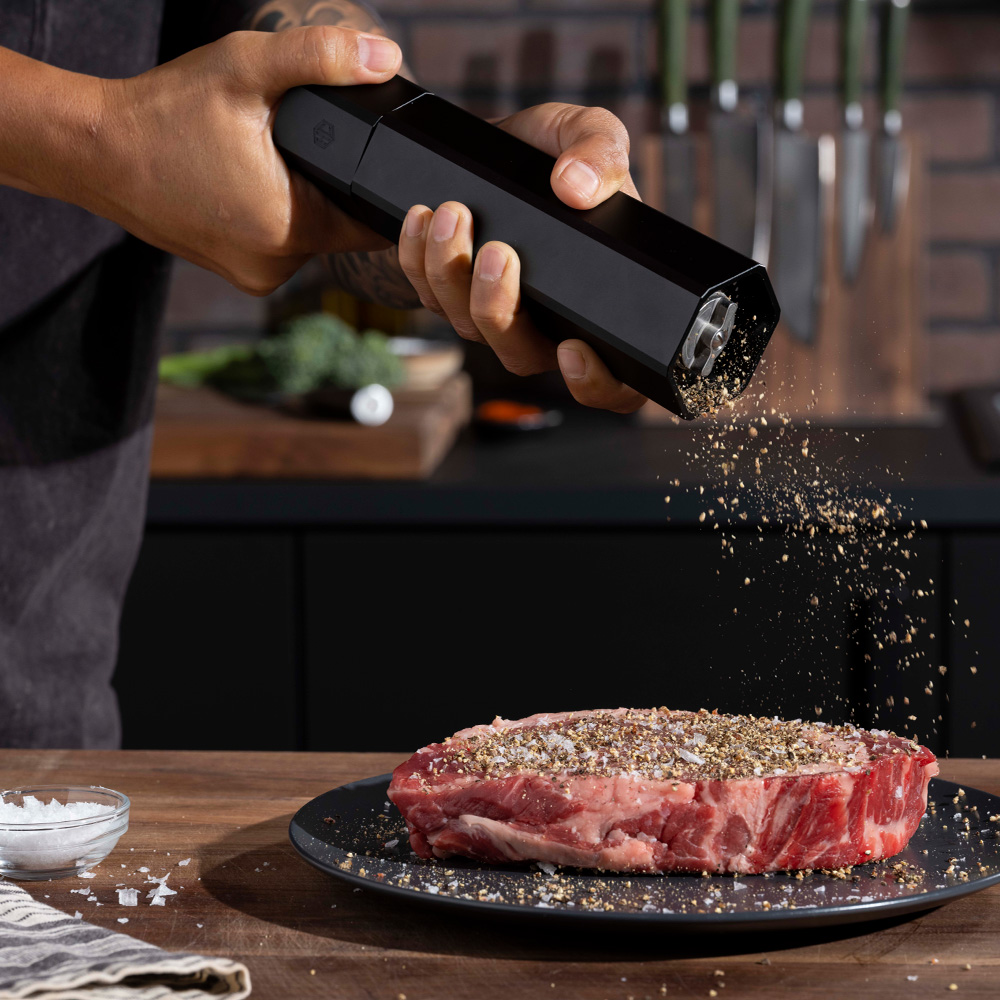 Hexclad Hybrid pepperkvern 24 cm matt svart