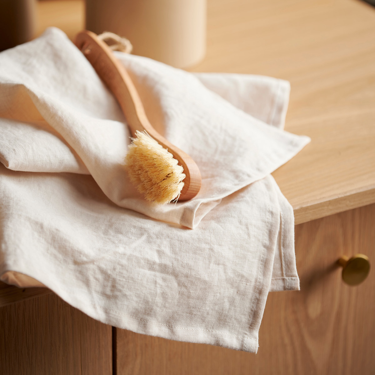 Södahl Pure Linen Keittiöpyyhe 50x70 cm Ecru