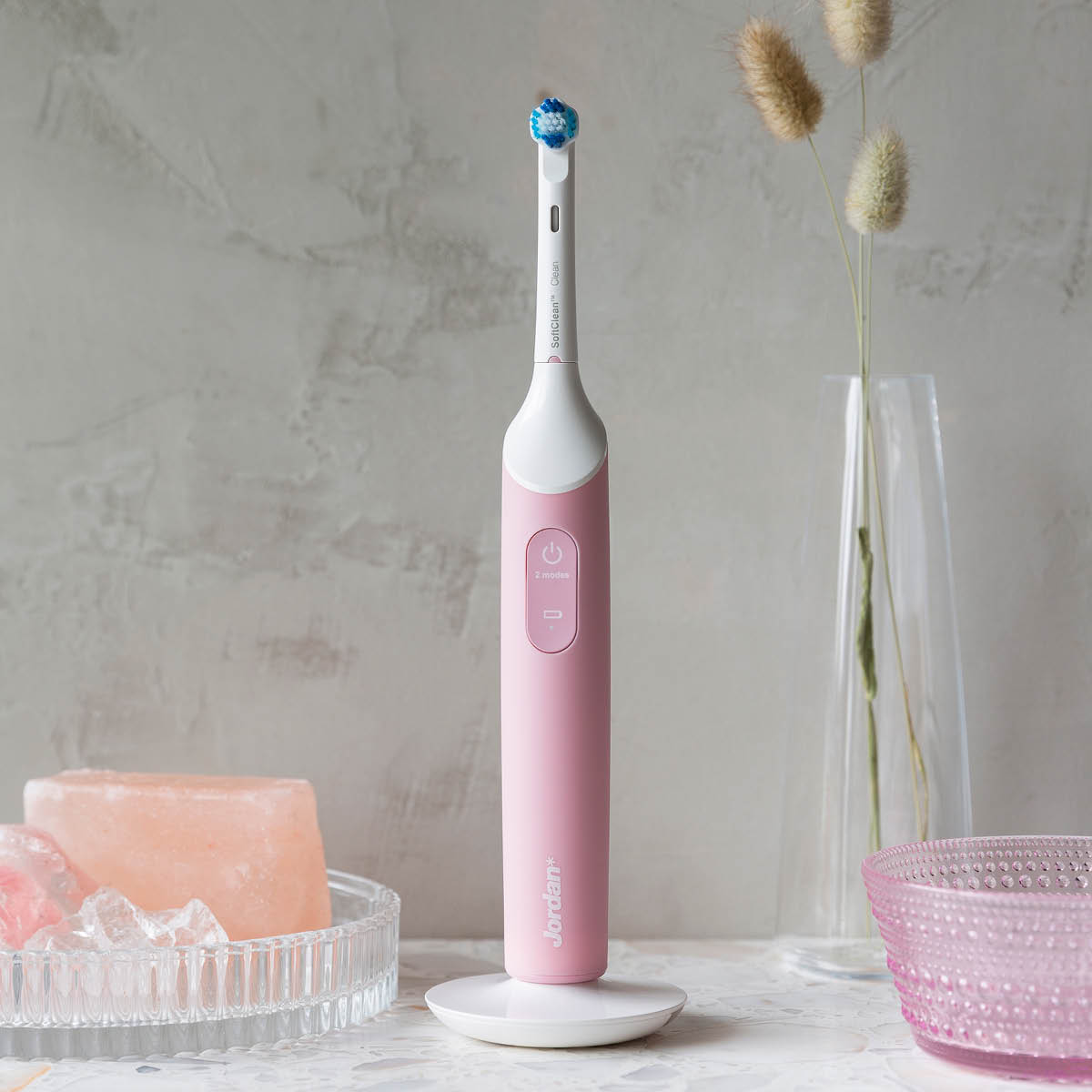 Jordan Clean Smile Plus eltandborste TBX-300P rosa