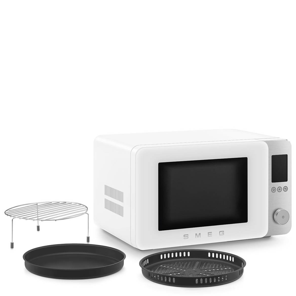 Smeg Smeg Collezione mikrovågsugn varmluft MOC02 2100W matt vit