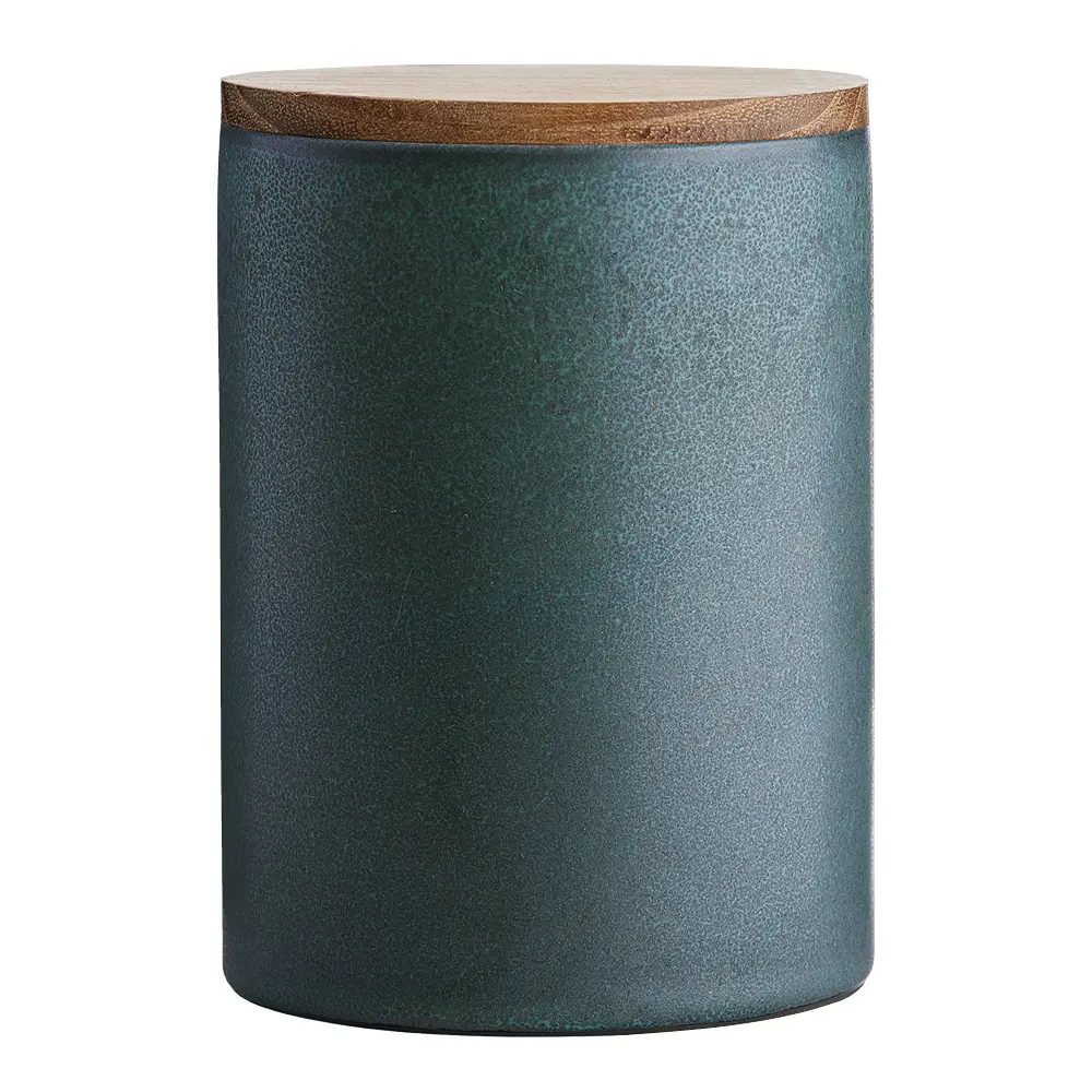 Raw Säilytin kannella 15x10 cm Northern Green
