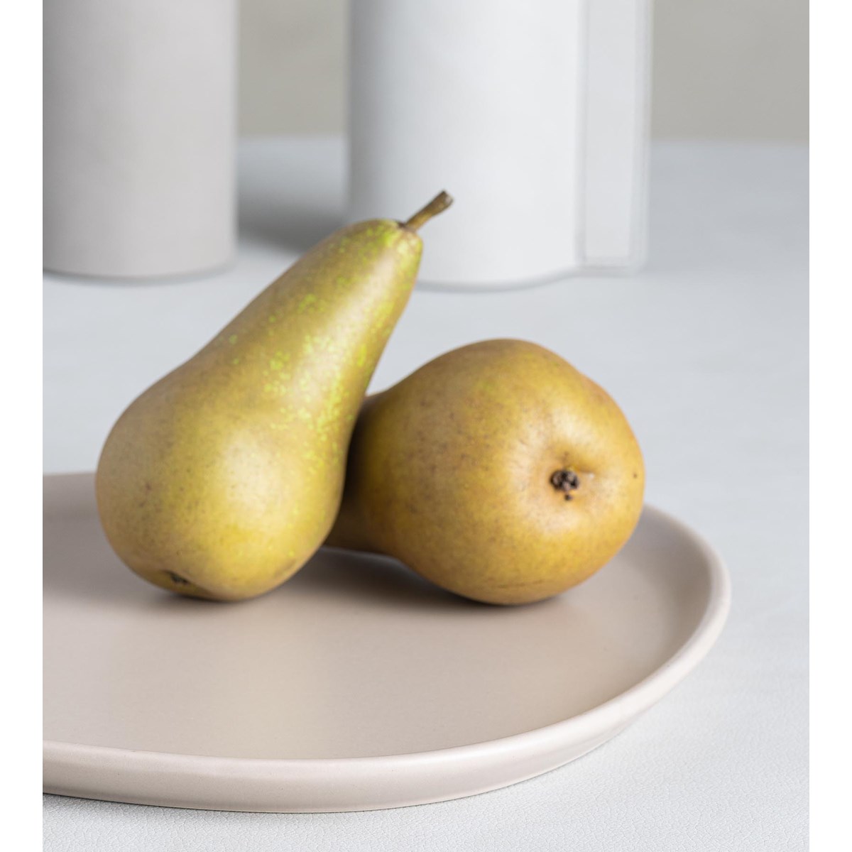 LIND DNA Curve Stoneware Middagstallrik 30x26 cm Sand