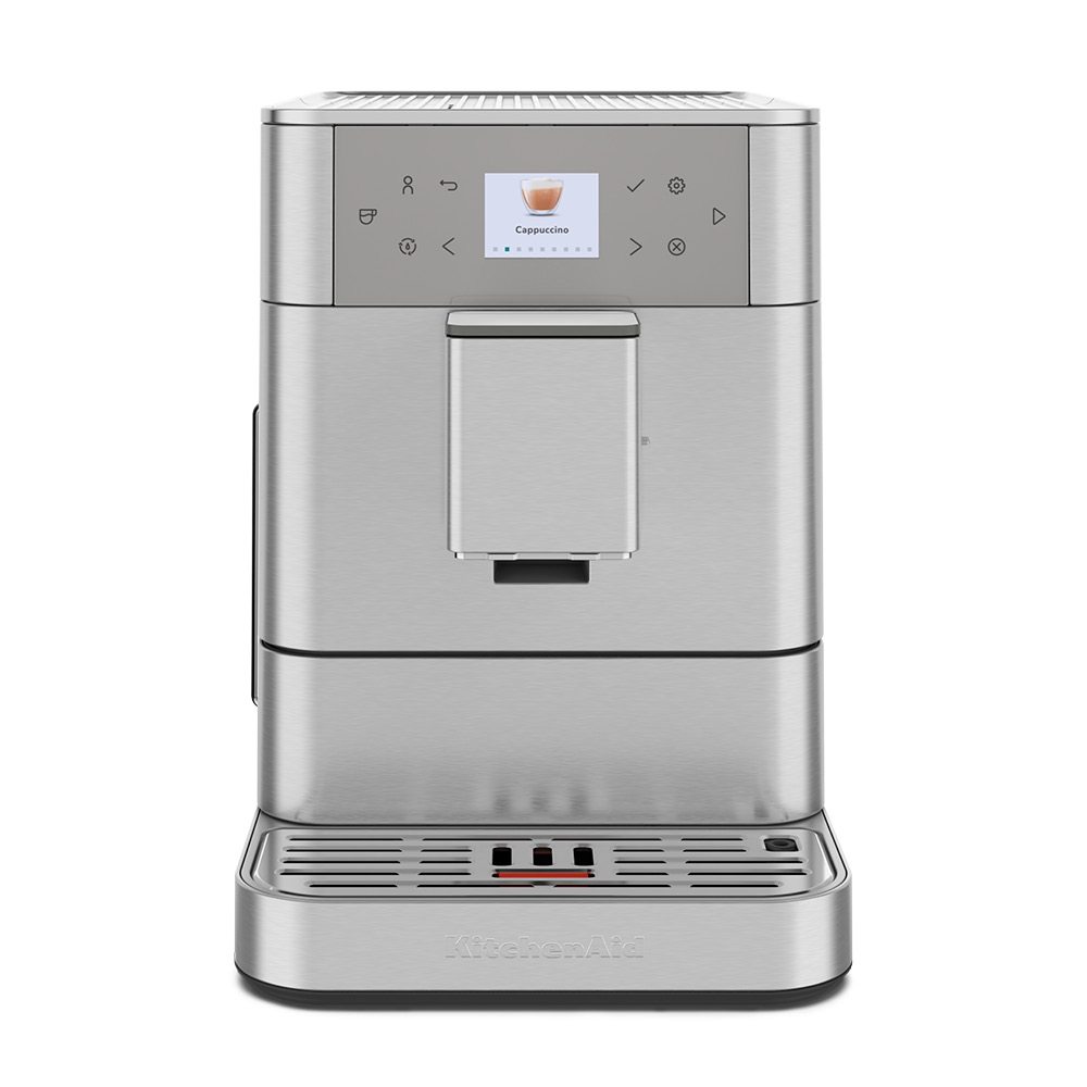 KitchenAid Espressomaskin helautomatisk KF6 rustfritt stål