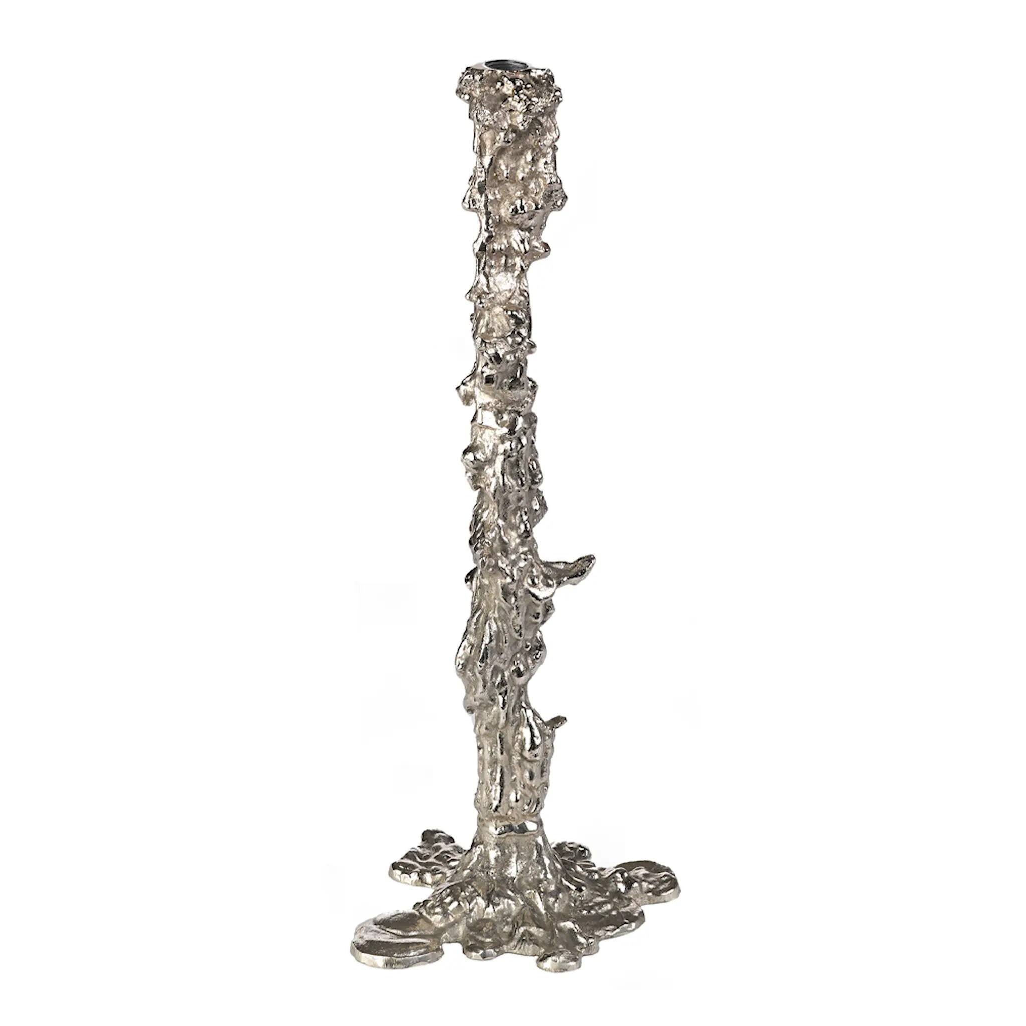 Pols Potten Drip Ljusstake 50 cm Silver