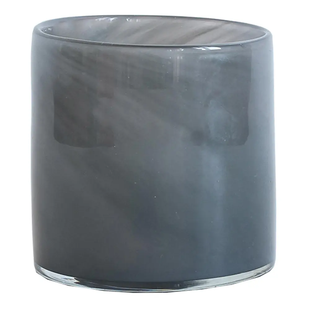 Lyric lyslykt 8x8 cm dark grey