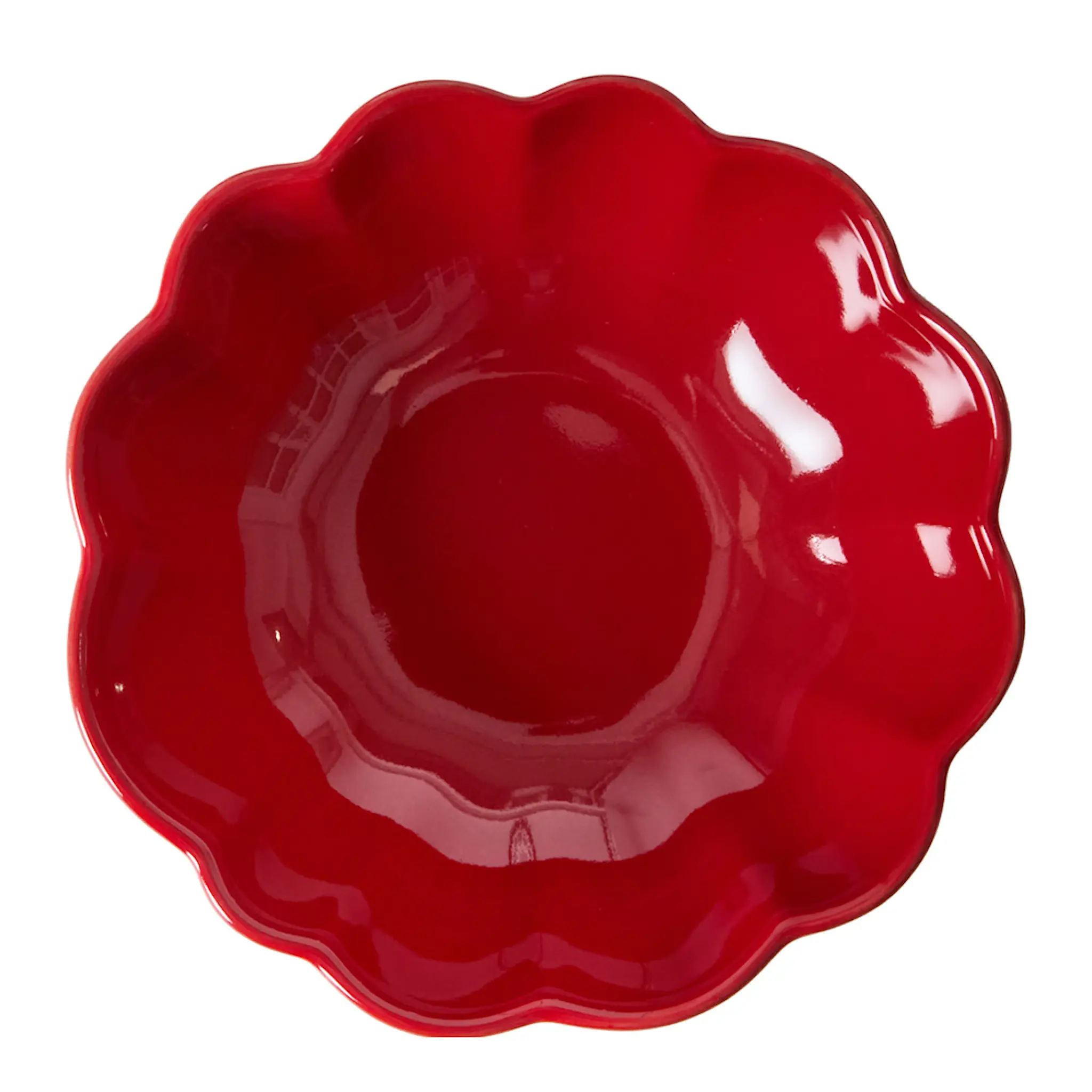 Stiernholm Lotus skål 16 cm röd