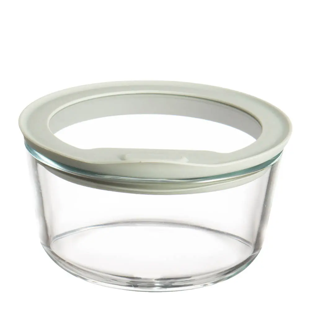 Clear Nest säilytyspurkki 0,2 L kirkas/vihreä
