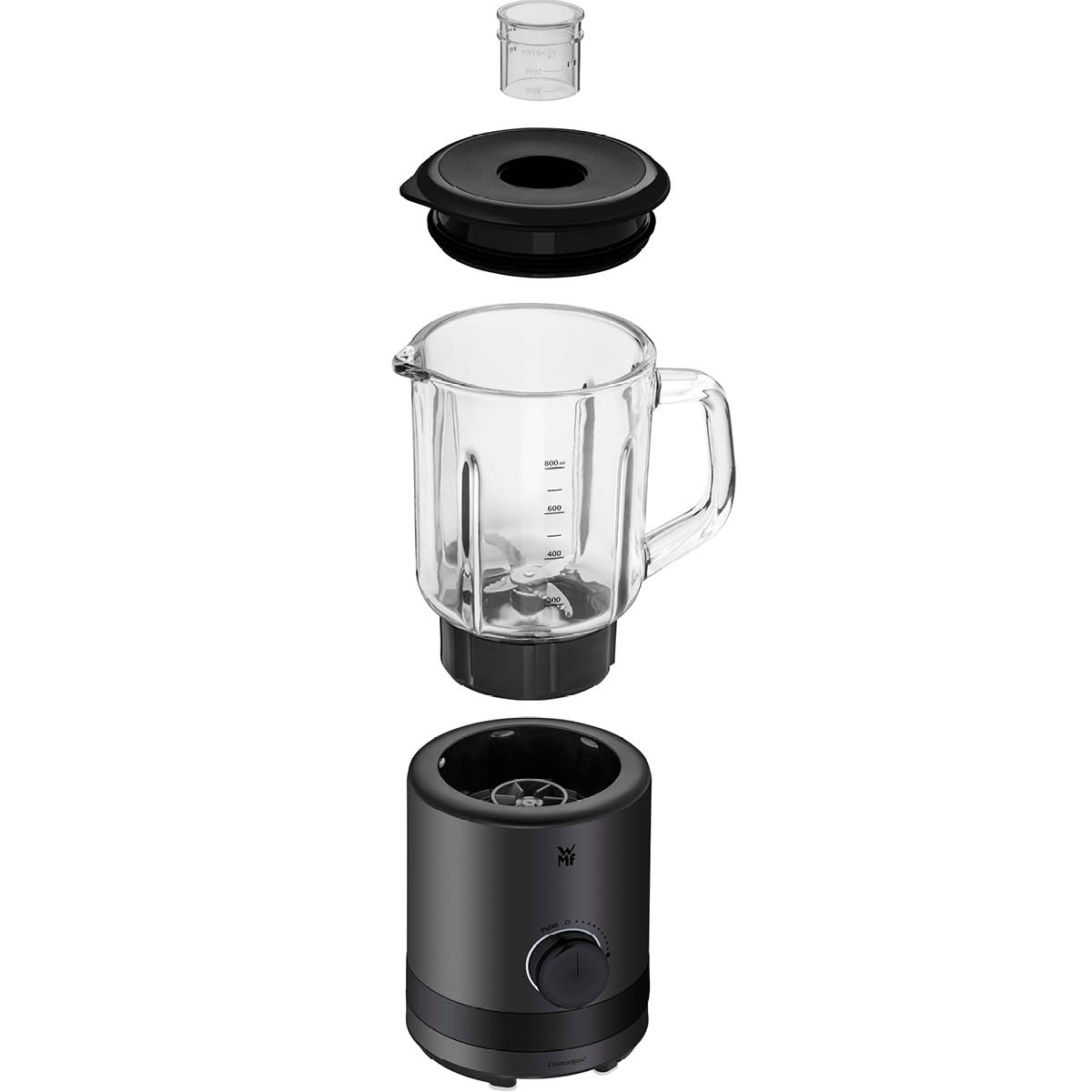 WMF KitchenMinis blender 0,8 L 400W svart