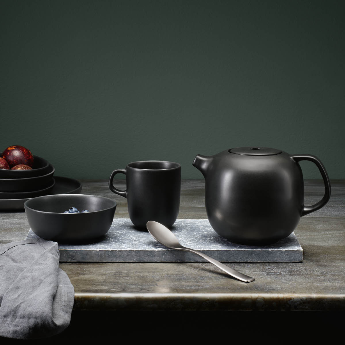 Eva Solo Nordic Kitchen Teekannu 1L Musta