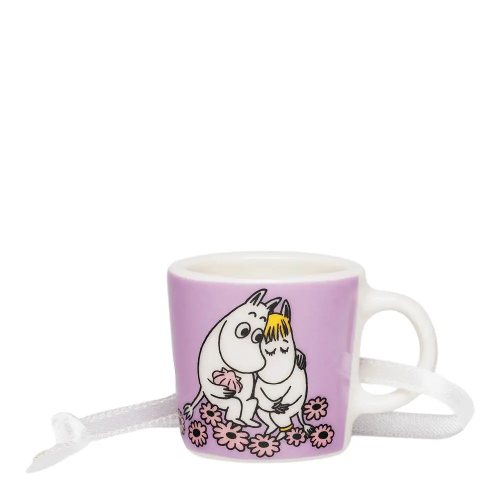 Mummikopp mini 3 cm Kjærester lilla