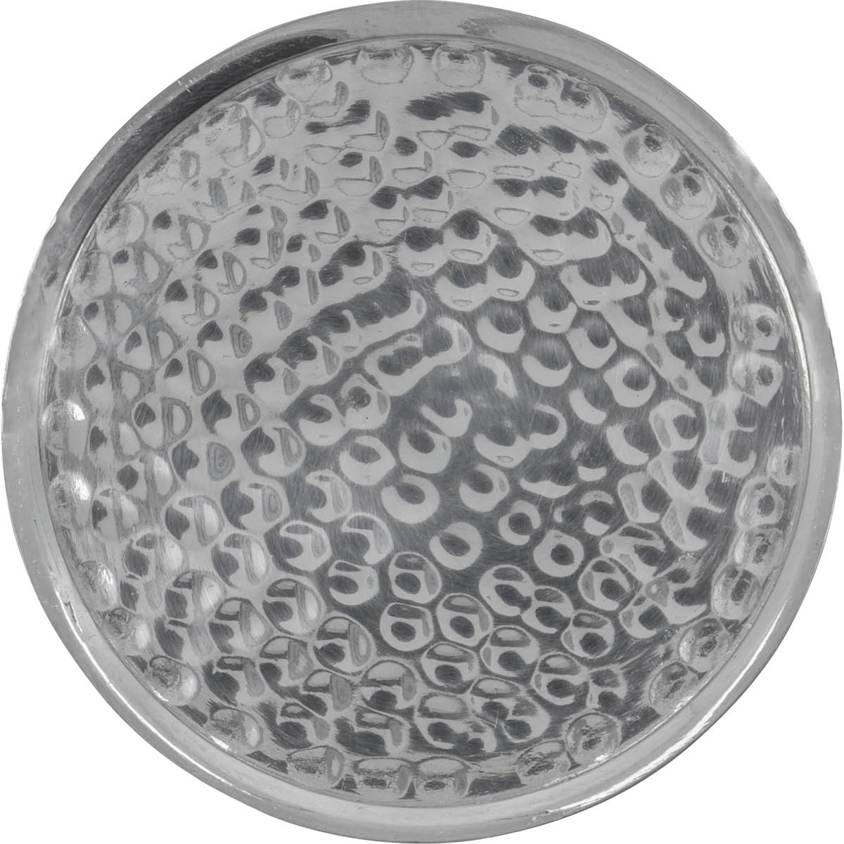 House Doctor Hammer glasunderlägg 10 cm 5 delar silverfinish