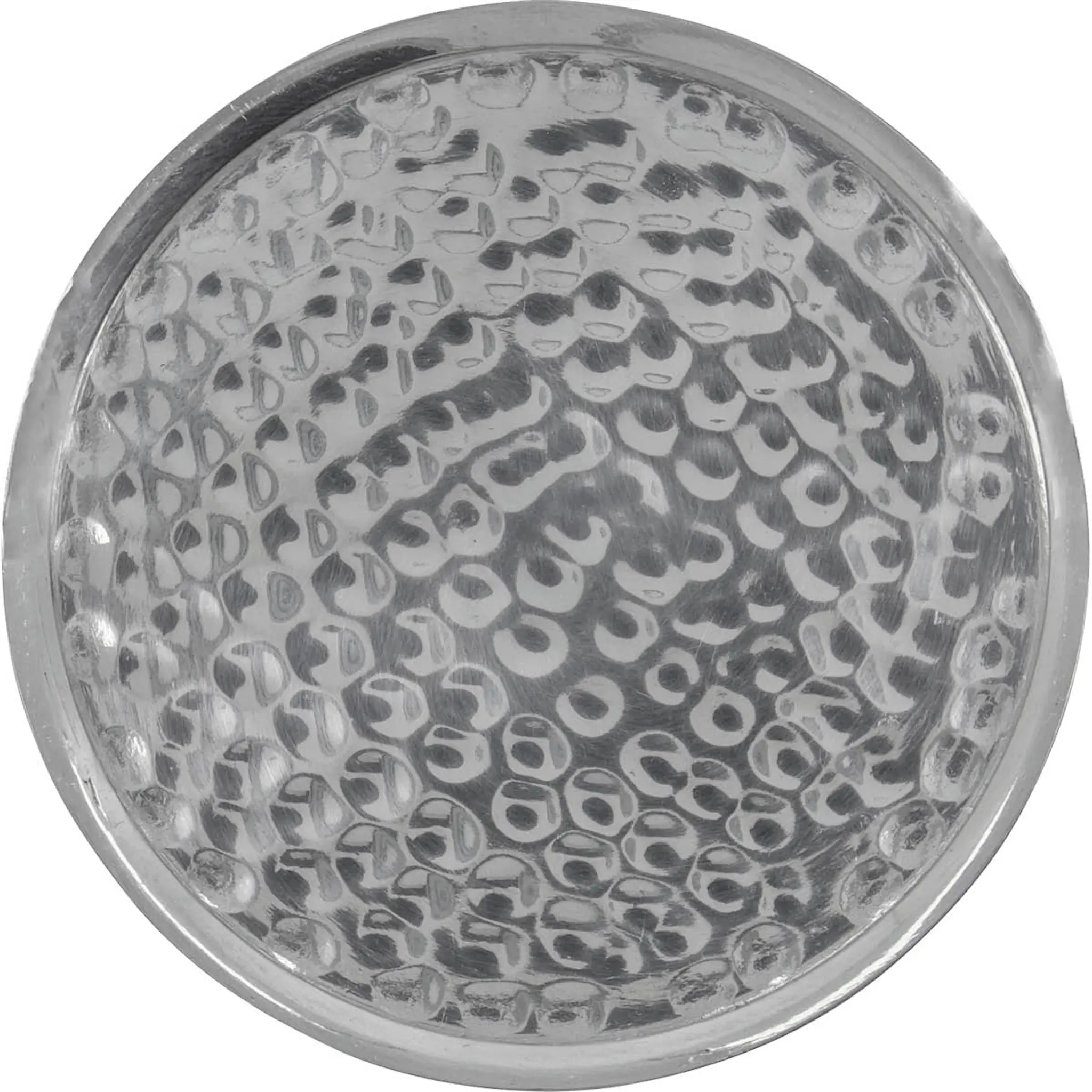 House Doctor Hammer glasunderlägg 10 cm 5 delar silverfinish