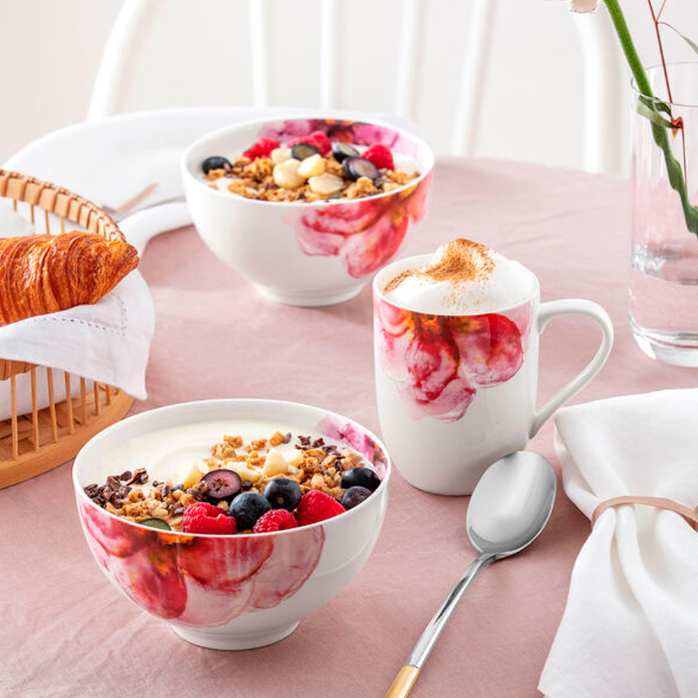 Villeroy & Boch Rose Garden Kulho 14 cm Valkoinen