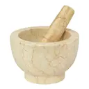 Jupiter mortel marmor 13 cm beige