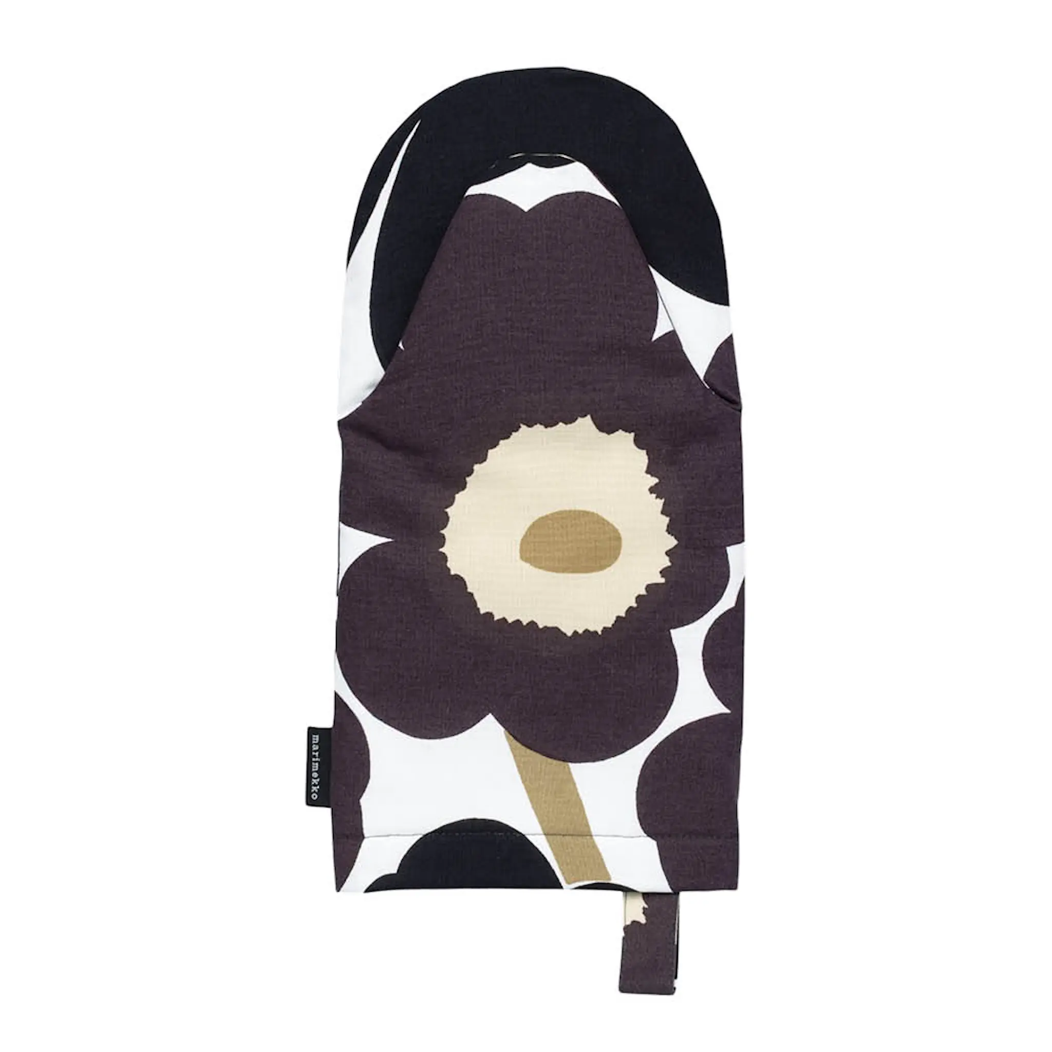 Marimekko Pieni Unikko grytevott 32 cm hvit/grå/beige