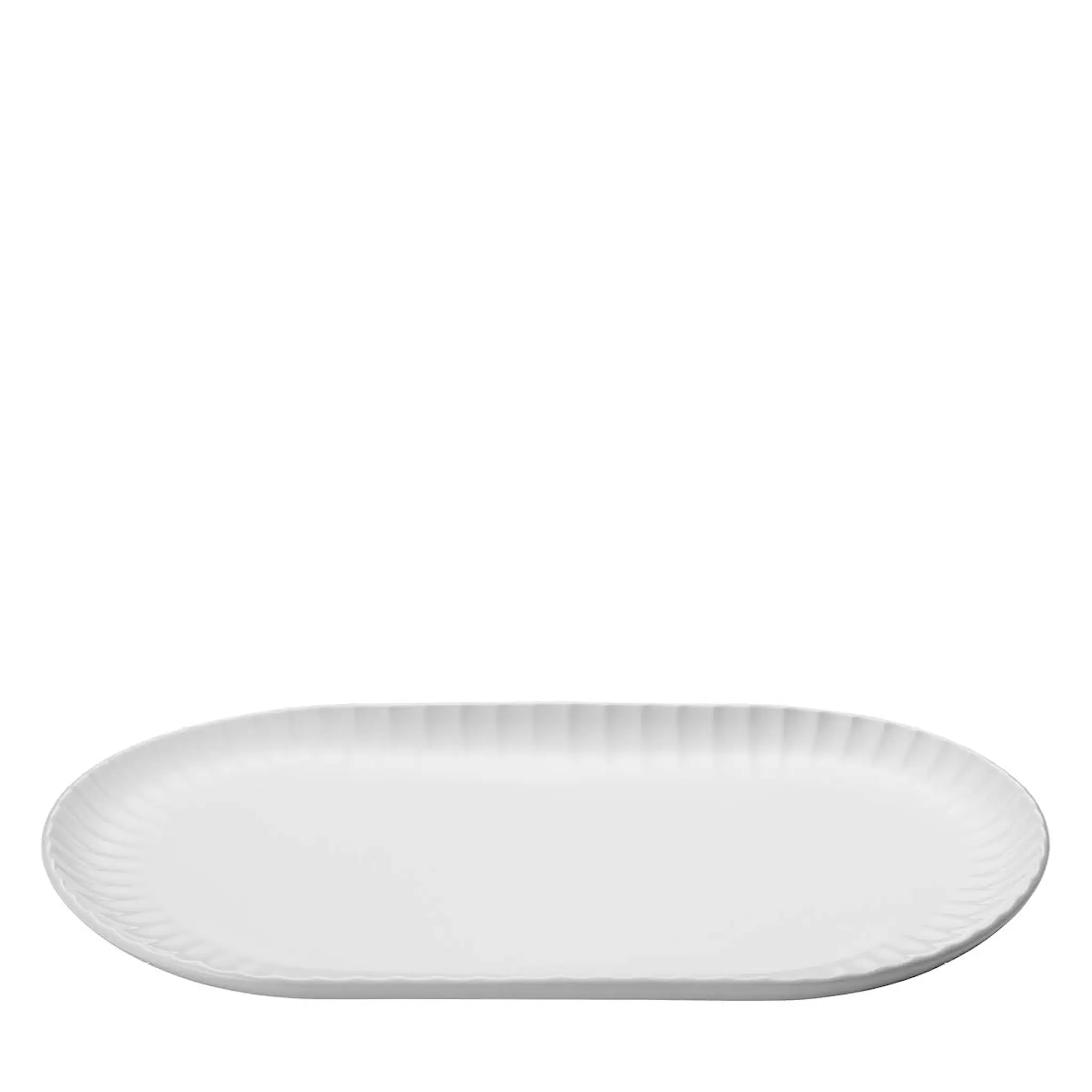 Georg Jensen Bernadotte coupe Tarjoiluastia 38x23 cm Valkoinen