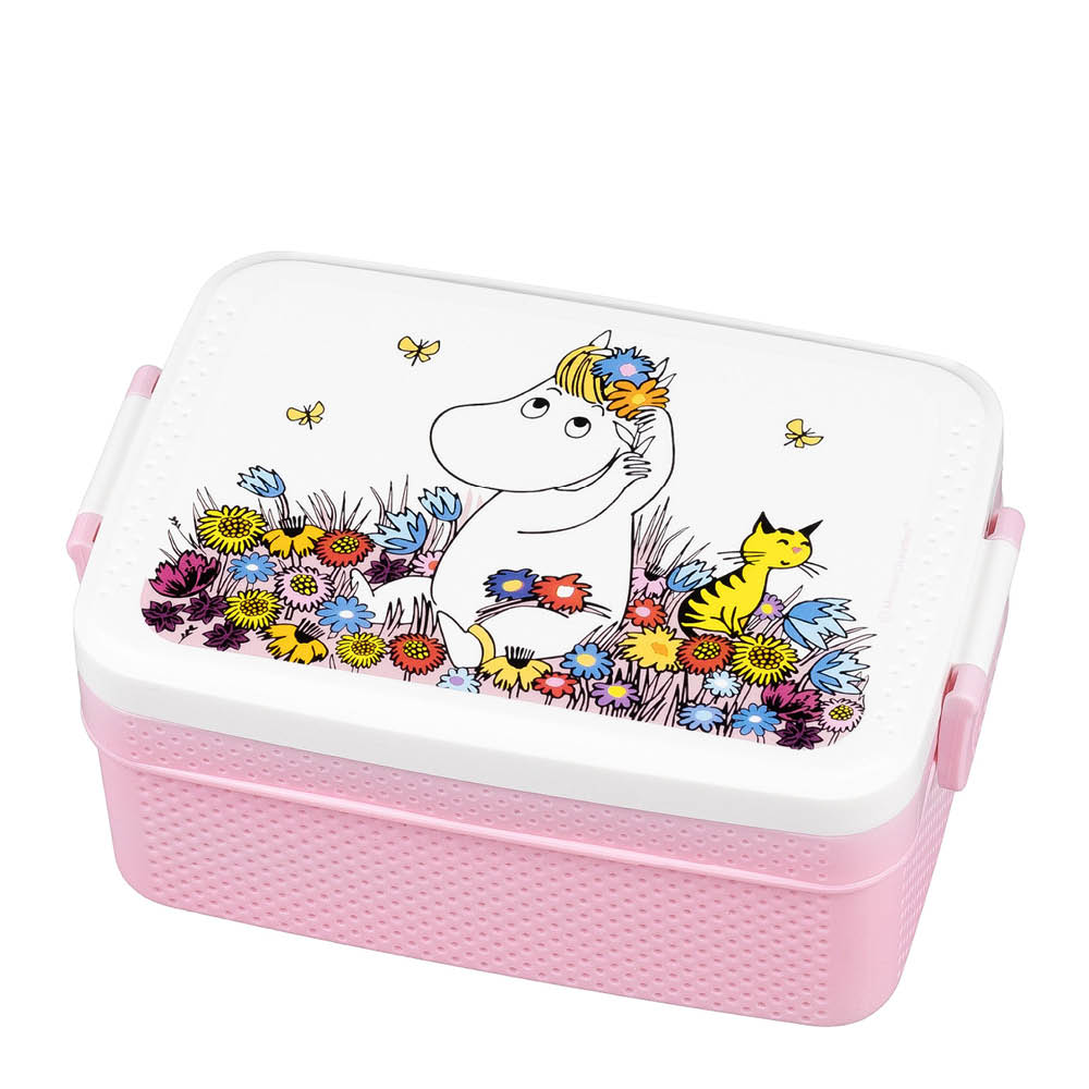 Rätt Start Mumin matlåda Äng rosa