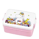 Mumin matlåda Äng rosa