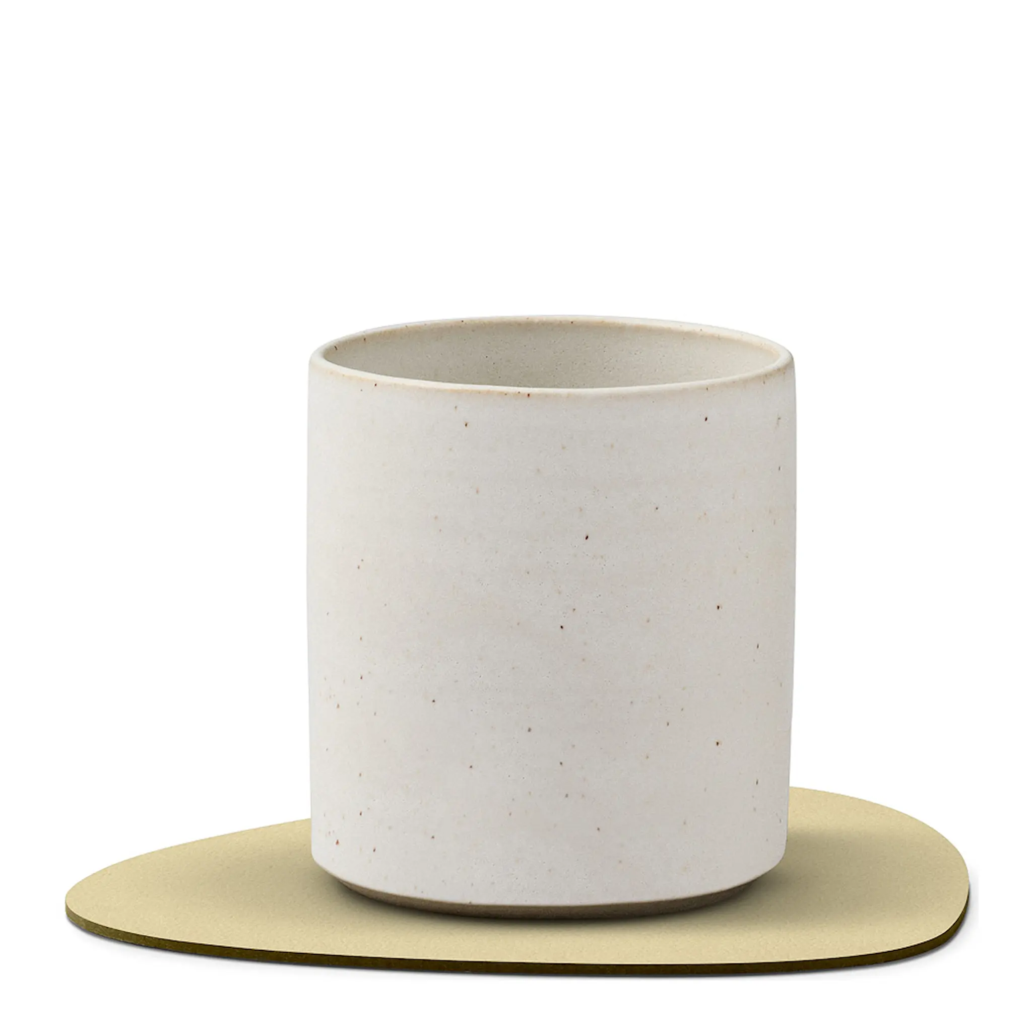 LIND DNA Nupo Curve Glasunderlägg 11x13 cm Lemon Sorbet