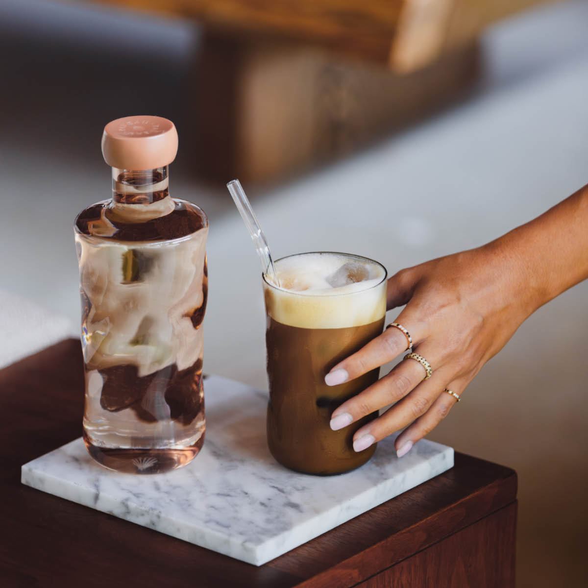 Paveau Swirl flaske large 1,25L Glow