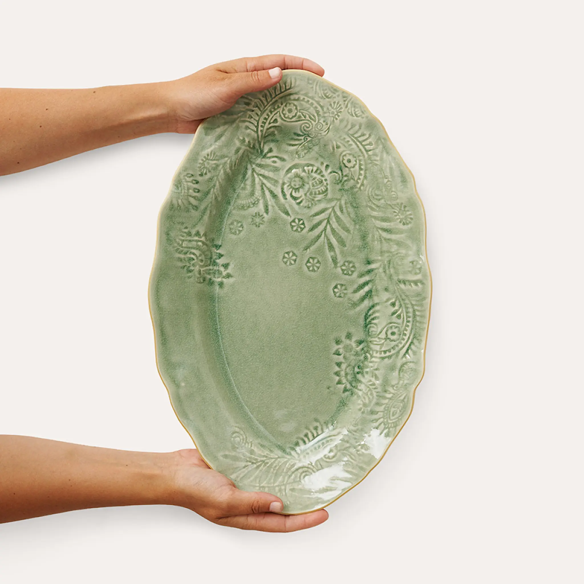 Sthål Arabesque Tarjoilulautanen 40x25 cm Antique