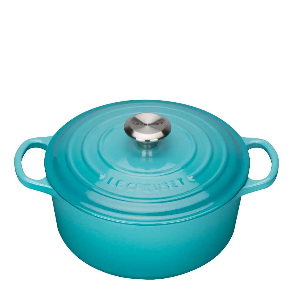 Signature Valurautapata pyöreä 24 cm 4,2 L Caribbean