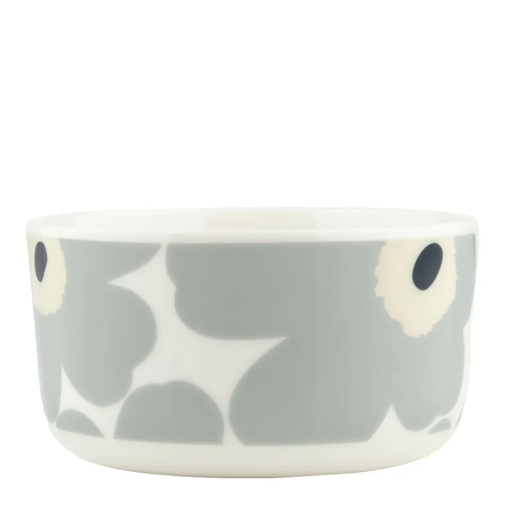 Oiva / Unikko Kulho 50 cl Valkoinen/Harmaa