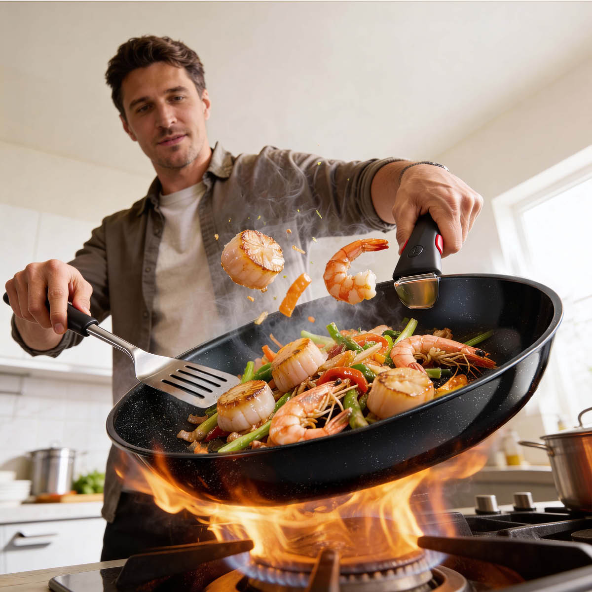 Tefal Ingenio Excellence Fusion stekepanne 28 cm non-stick