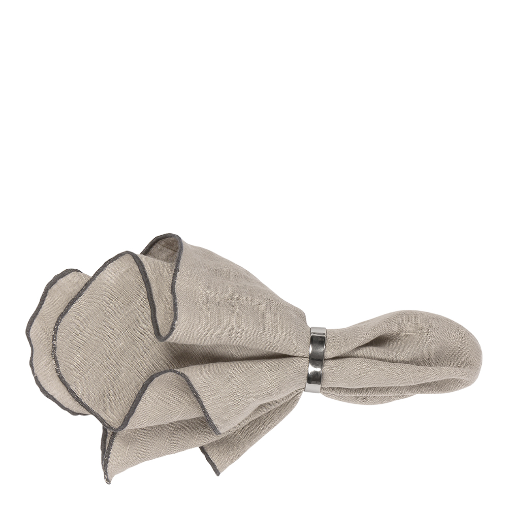 Broste Copenhagen - Gracie Lautasliina Pellava 45x45 cm Beige