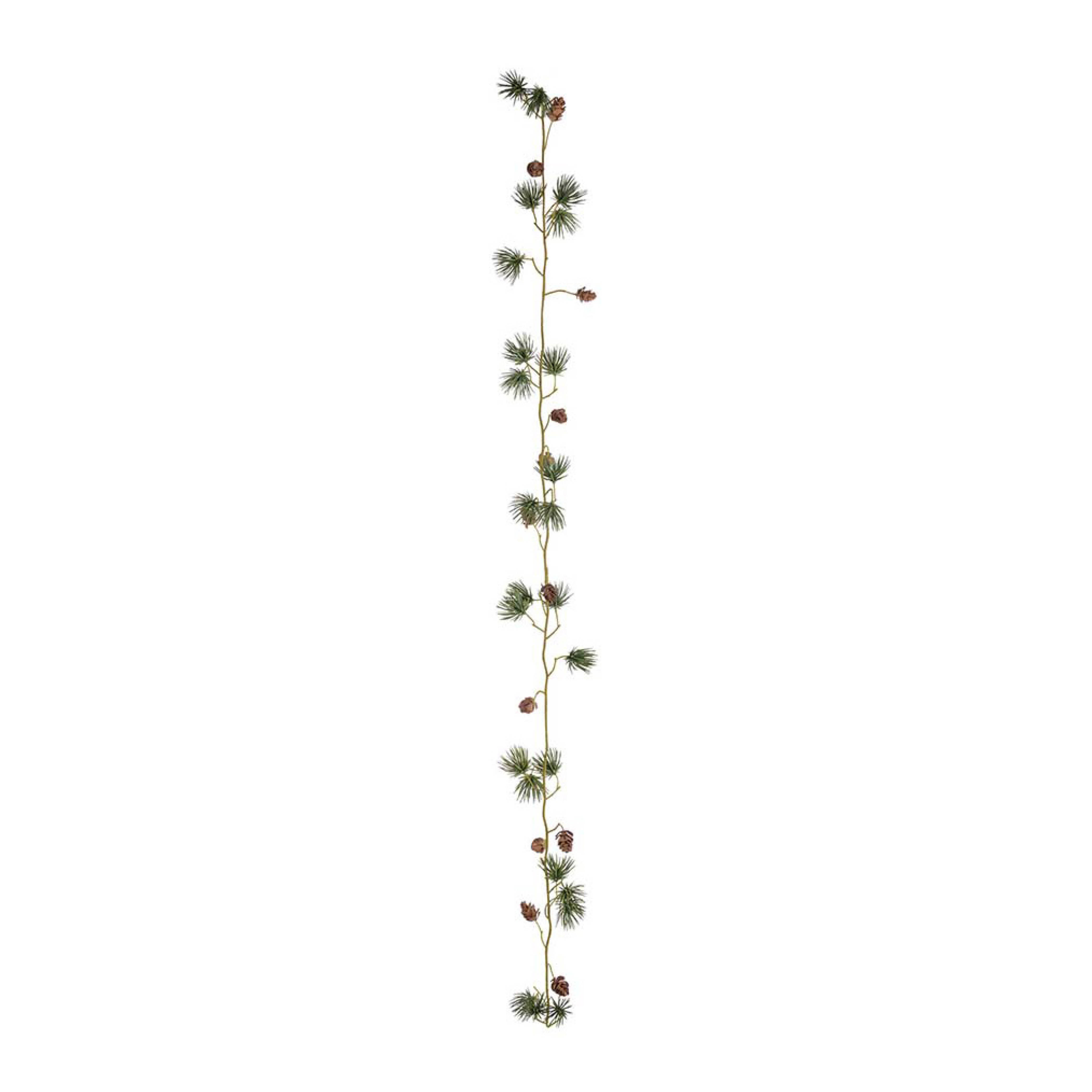 Mr Plant - Lehtikuusigirlandi keinotekoinen 130 cm vihreä