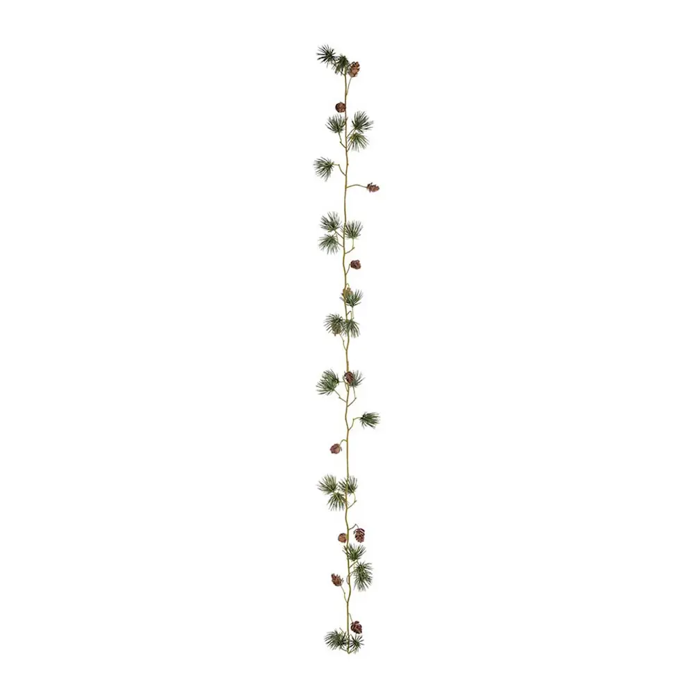 Lerkegirlander kunstig 130 cm grønn