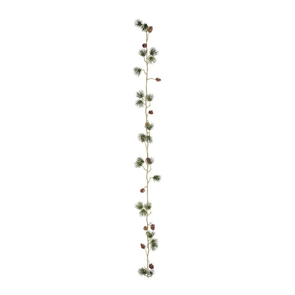 Lärkgirlang konstgjord 130 cm grön