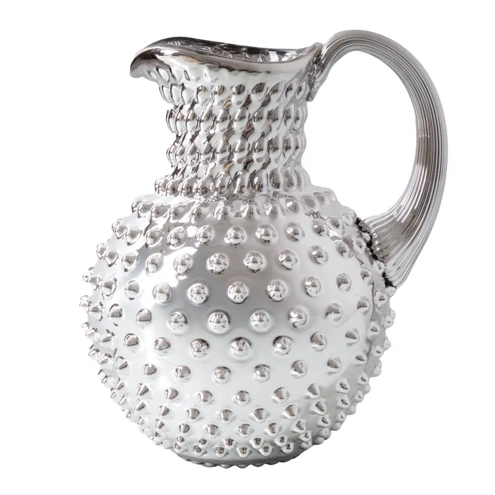 Hobnail mugge 2L sølv