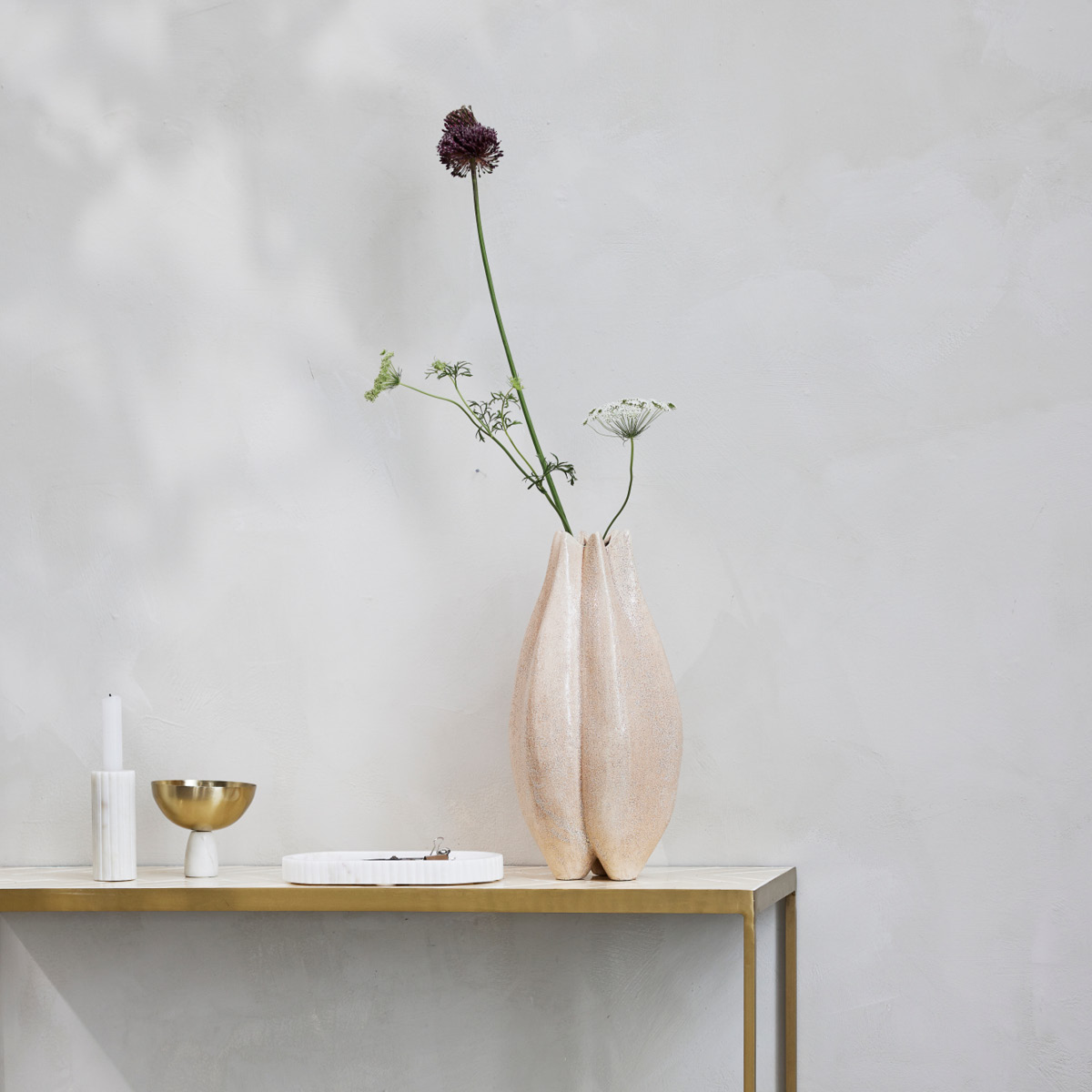 Lene Bjerre Valona Maljakko 40,5x23 cm Hiekka