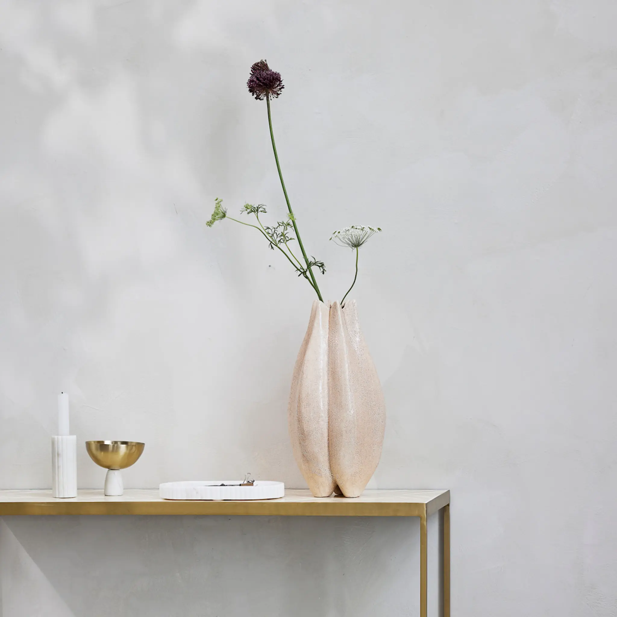 Lene Bjerre Valona Maljakko 40,5x23 cm Hiekka