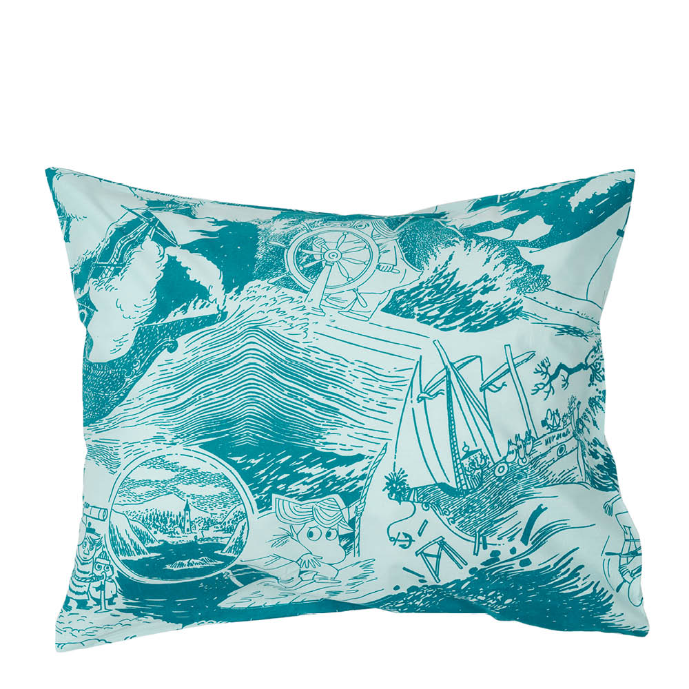 Moomin Arabia - Muumi Tyynynpäällinen 50x60 cm Sailing