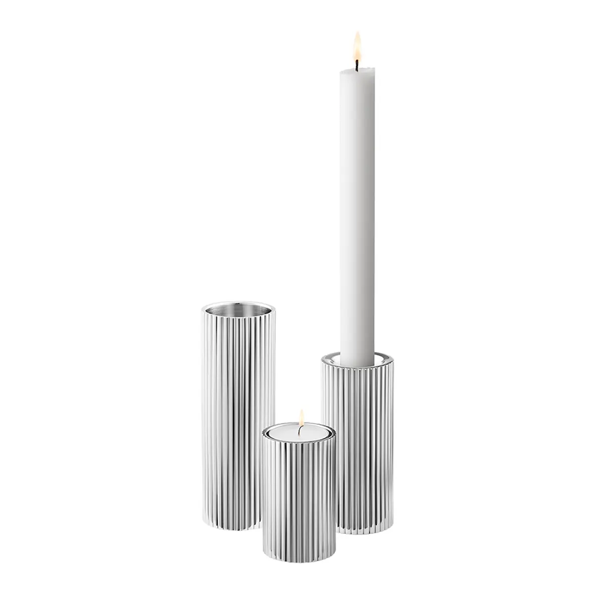 Georg Jensen Bernadotte Ljusstake 3 pack