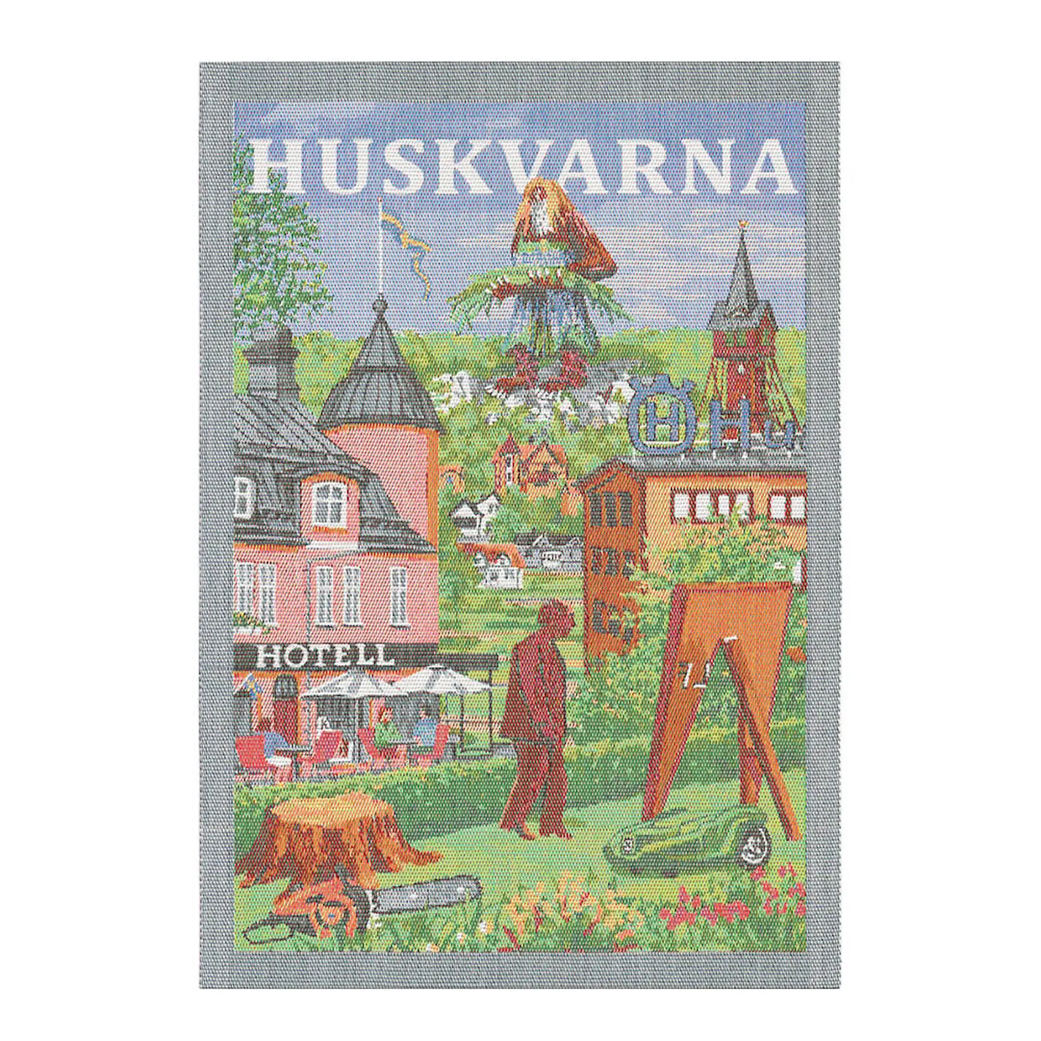 Ekelund Huskvarna handduk 35x50 cm