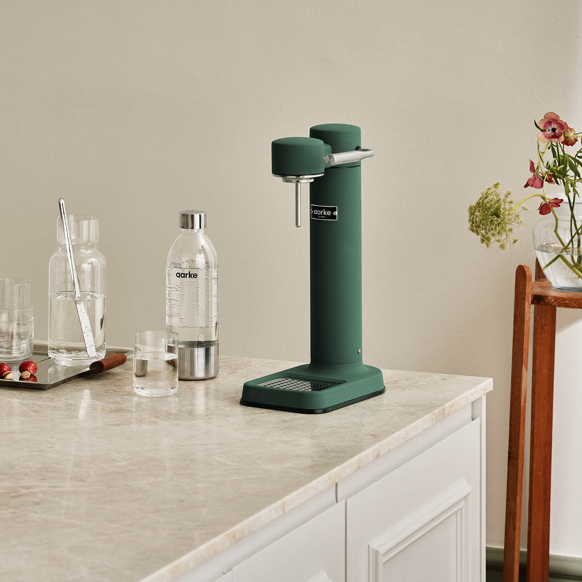 Aarke Aarke Carbonator 3 Hiilihapotuslaite Heritage Green
