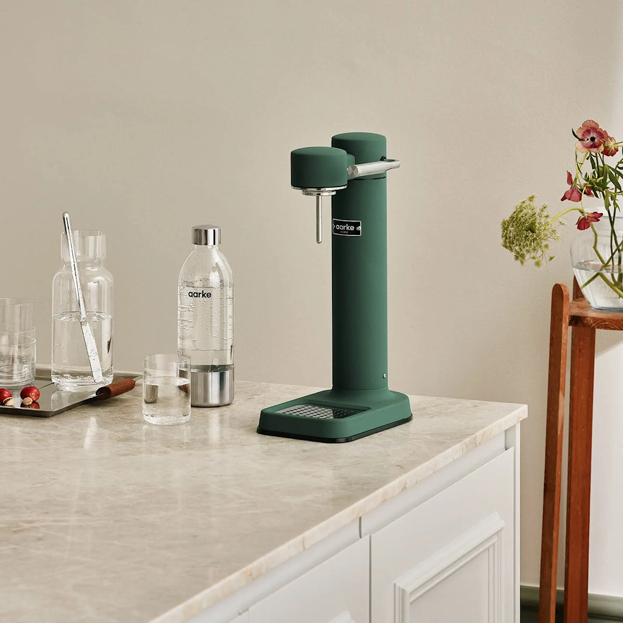 Aarke Aarke Carbonator 3 Hiilihapotuslaite Heritage Green