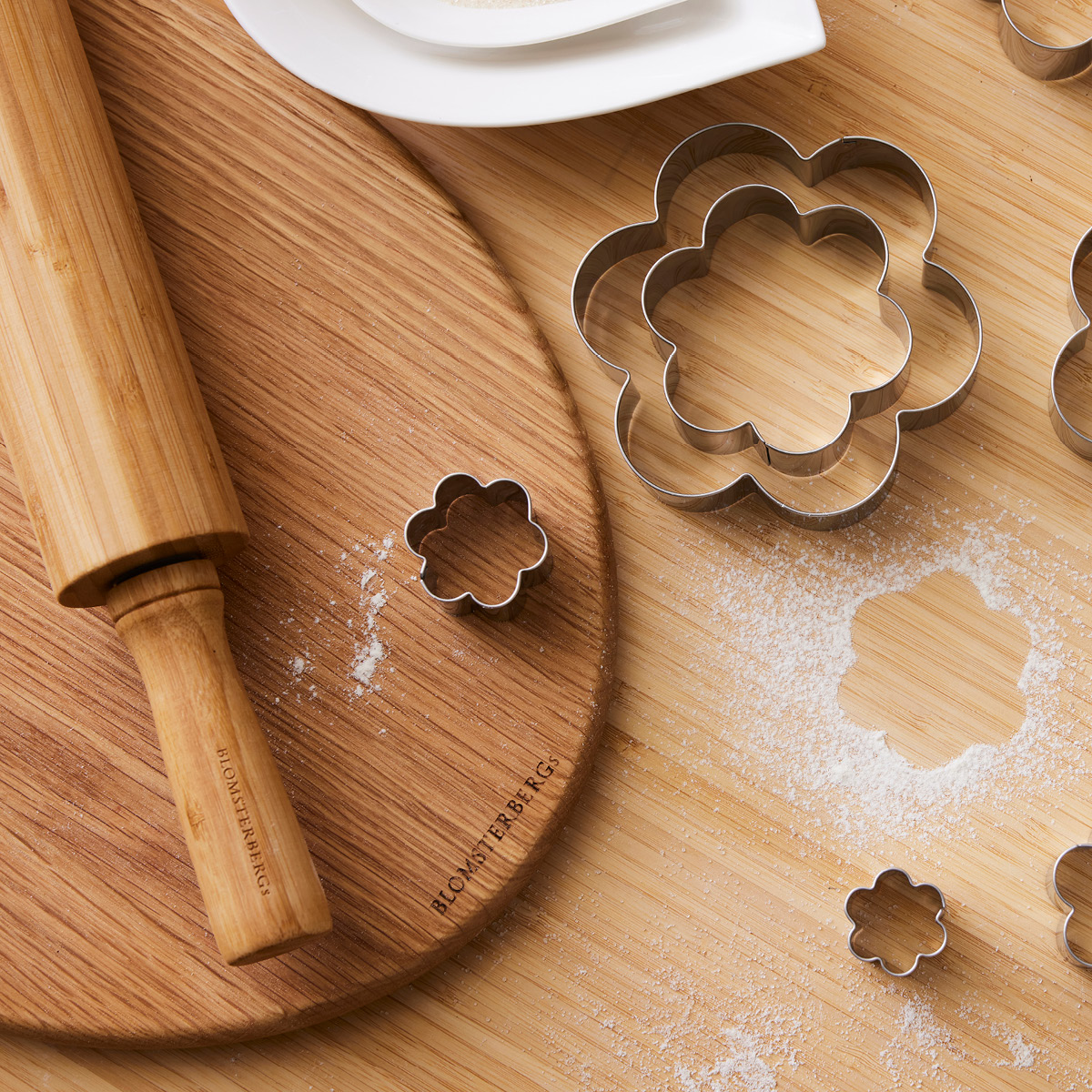 Blomsterberg Kavel 53 cm bambu